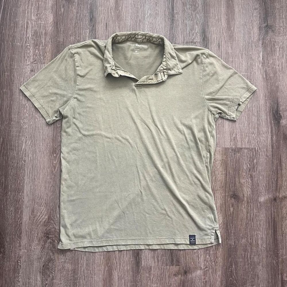Lucky Brand Green Polo